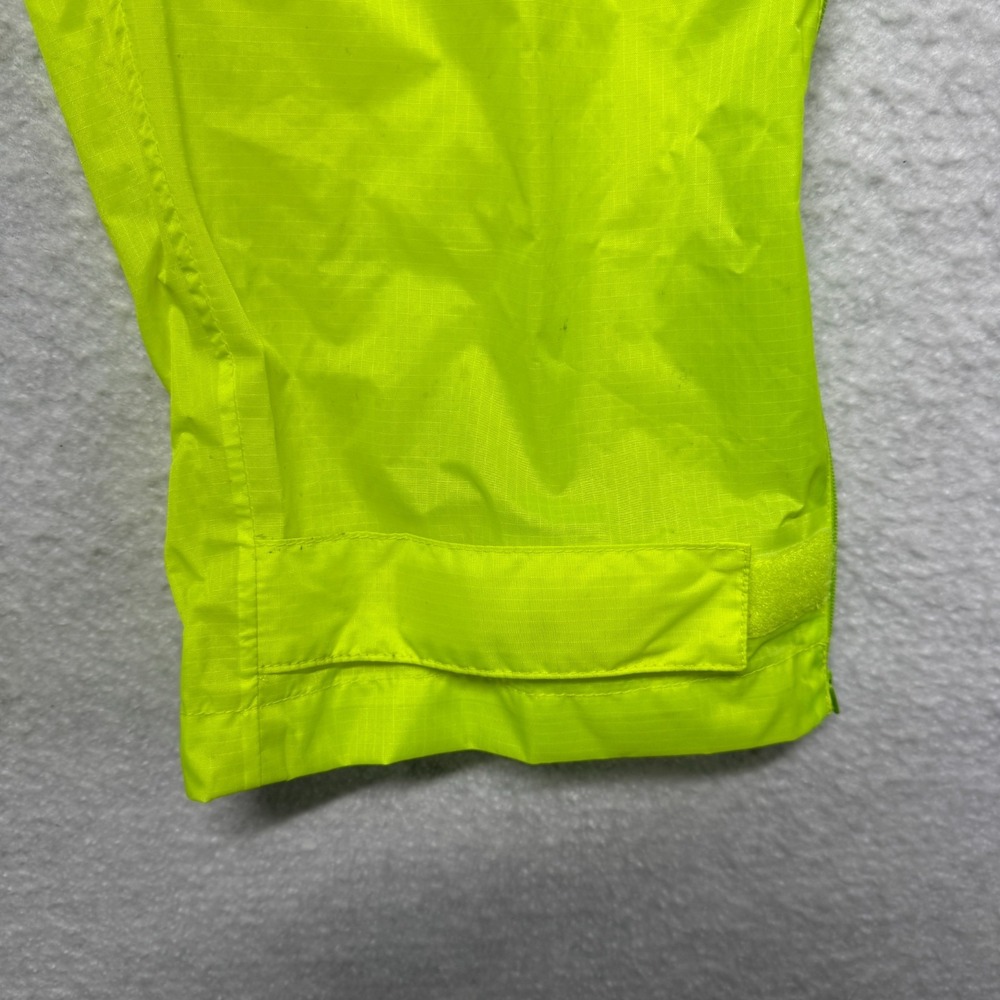 Vintage Performance Cycling Nylon Ripstop Rain Pants Yellow Men's Size Medium - Picture 5 of 9